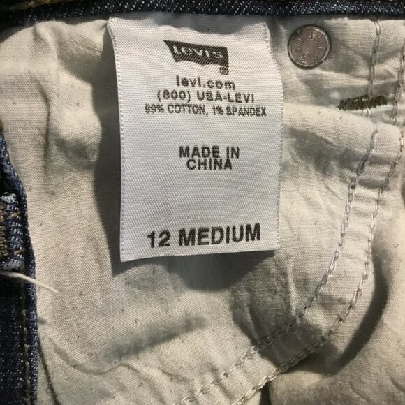 Levi's Jeans Women's Sz 12 Perfectly Slimming Bootcut 512 High Rise Medium Wash - Picture 7 of 8